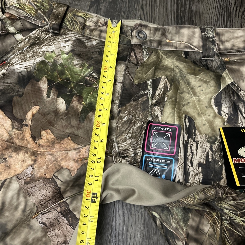 Mossy Oak Camo Hunting Cargo Pants Odor Shield Scent Block Size L NWT 36/38 - Picture 9 of 15